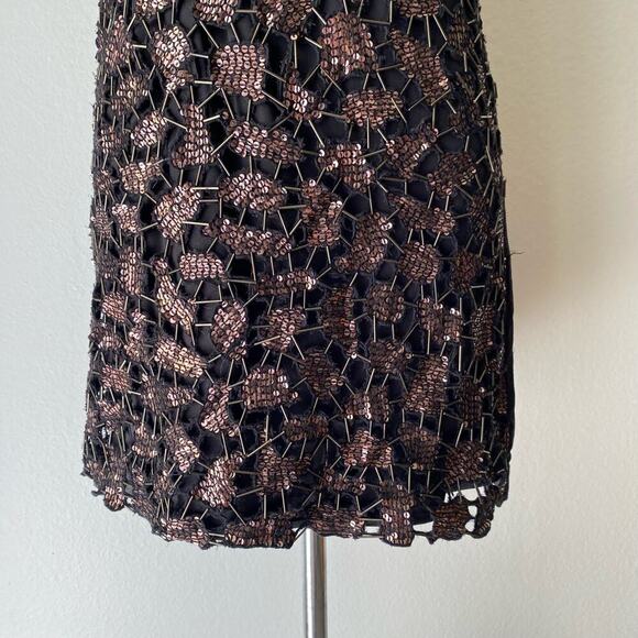 Guess sz 7  scoop neck beaded‎ mini party dress - Picture 4 of 7